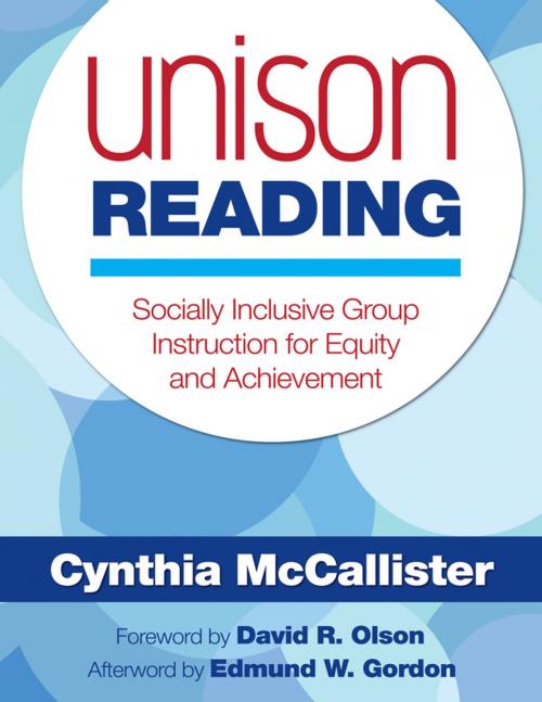 Cover of the book Unison Reading by Cynthia McCallister, SAGE Publications