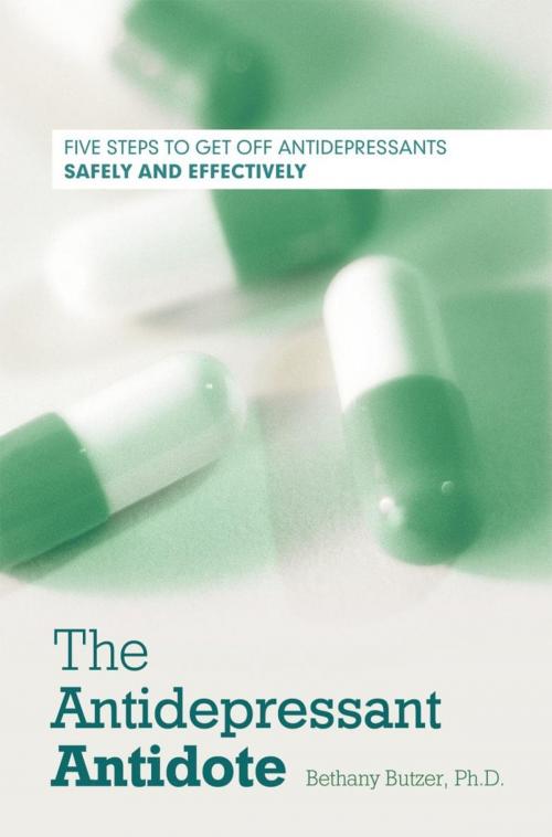 Cover of the book The Antidepressant Antidote by Bethany Butzer, Balboa Press