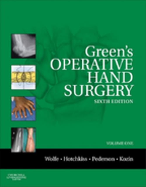 Cover of the book Green's Operative Hand Surgery: The Pediatric Hand E-Book by Scott W. Wolfe, MD, William C. Pederson, MD, Robert N. Hotchkiss, MD, Scott H. Kozin, MD, Mark S Cohen, MD, Elsevier Health Sciences