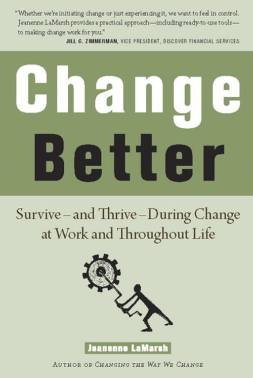 Cover of the book Change Better by Jeanenne LaMarsh, Agate Publishing