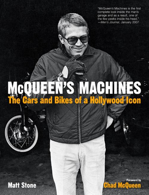 Cover of the book McQueen's Machines: The Cars and Bikes of a Hollywood Icon by Matt Stone, Chad McQueen, MBI Publishing Company
