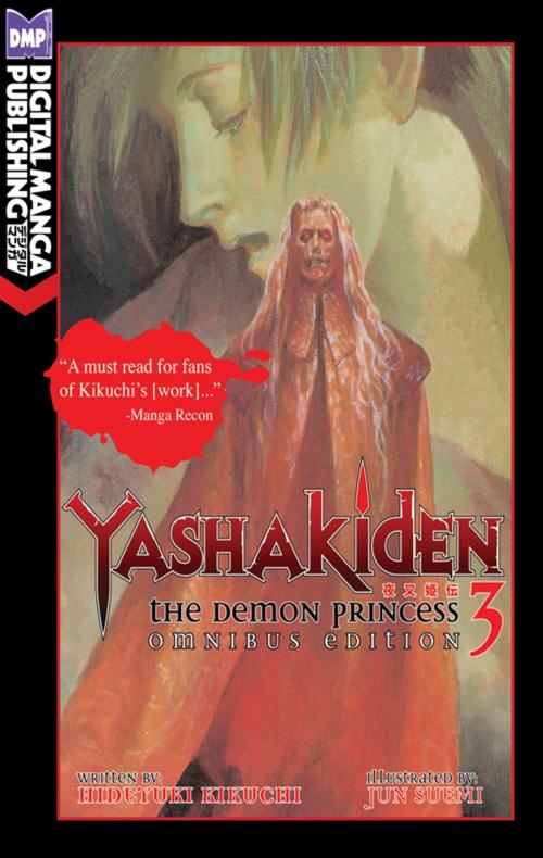 Cover of the book Yashakiden: The Demon Princess Vol. 3 Omnibus Edition by Hideyuki Kikuchi, Jun Suemi, Digital Manga