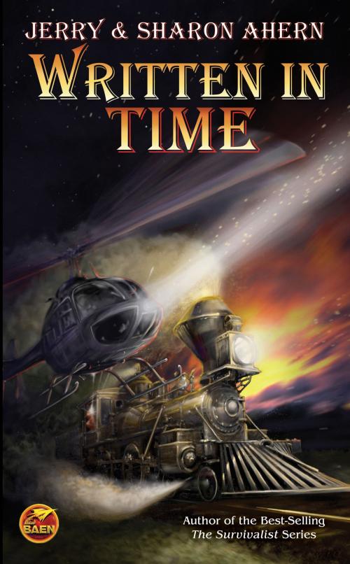 Cover of the book Written in Time by Jerry Ahern, Sharon Ahern, Baen Books