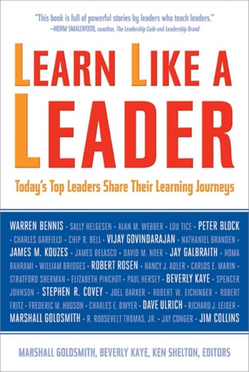 Cover of the book Learn Like a Leader by Marshall Goldsmith, Beverly Kaye, Ken Shelton, Quercus