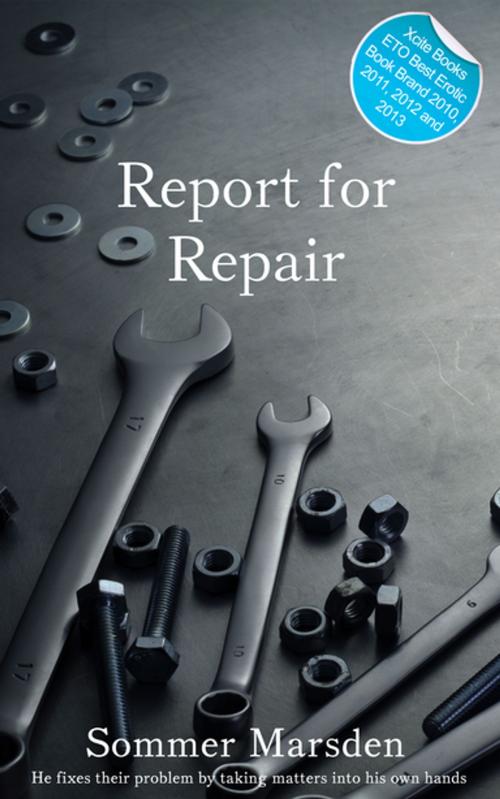 Cover of the book Report for Repair by Sommer Marsden, Xcite Books