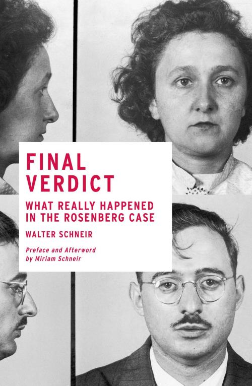 Cover of the book Final Verdict by Walter Schneir, Miriam Schneir, Melville House