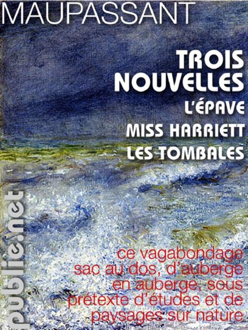 Cover of the book Trois nouvelles by Guy (de) Maupassant, publie.net