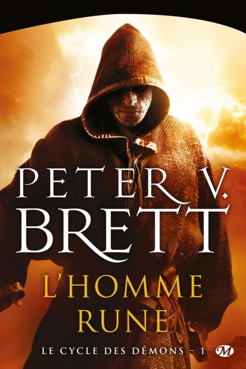Cover of the book L'Homme-rune by Peter V. Brett, Bragelonne