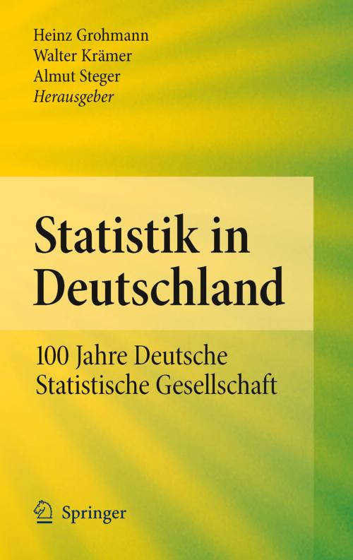 Cover of the book Statistik in Deutschland by , Springer Berlin Heidelberg
