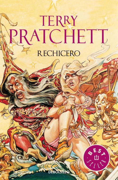 Cover of the book Rechicero (Mundodisco 5) by Terry Pratchett, Penguin Random House Grupo Editorial España