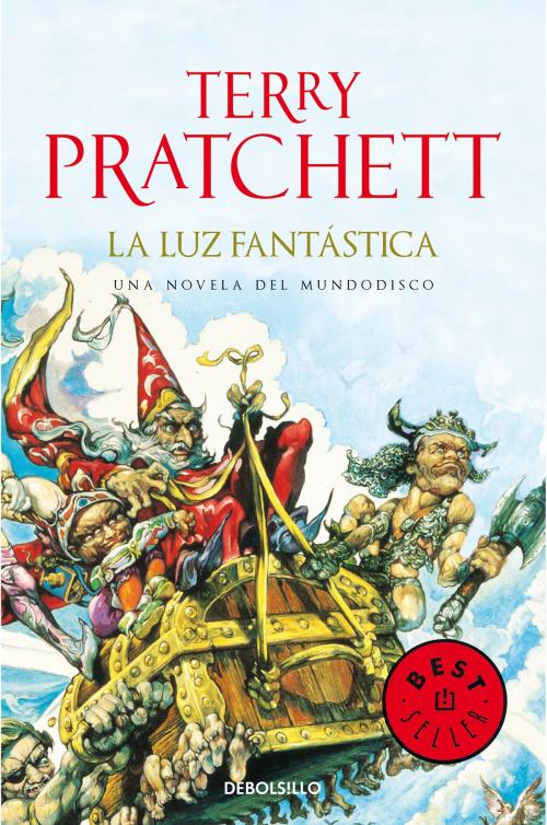 Cover of the book La Luz Fantástica (Mundodisco 2) by Terry Pratchett, Penguin Random House Grupo Editorial España