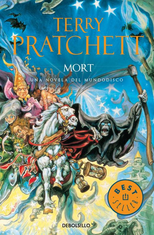 Cover of the book Mort (Mundodisco 4) by Terry Pratchett, Penguin Random House Grupo Editorial España