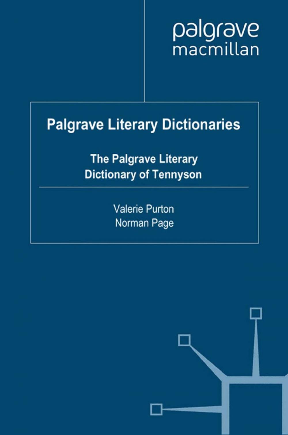 Big bigCover of The Palgrave Literary Dictionary of Tennyson