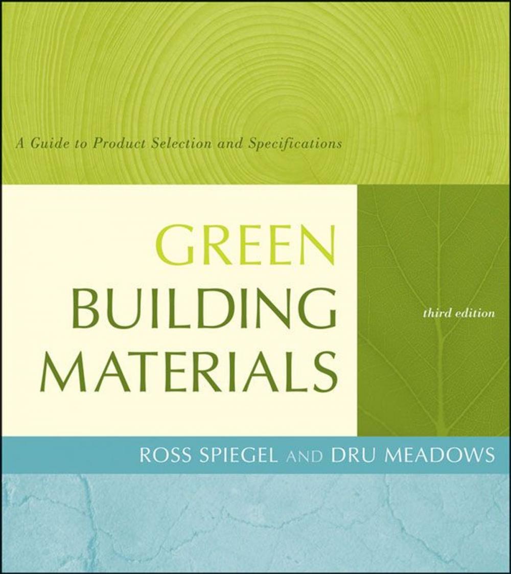 Big bigCover of Green Building Materials