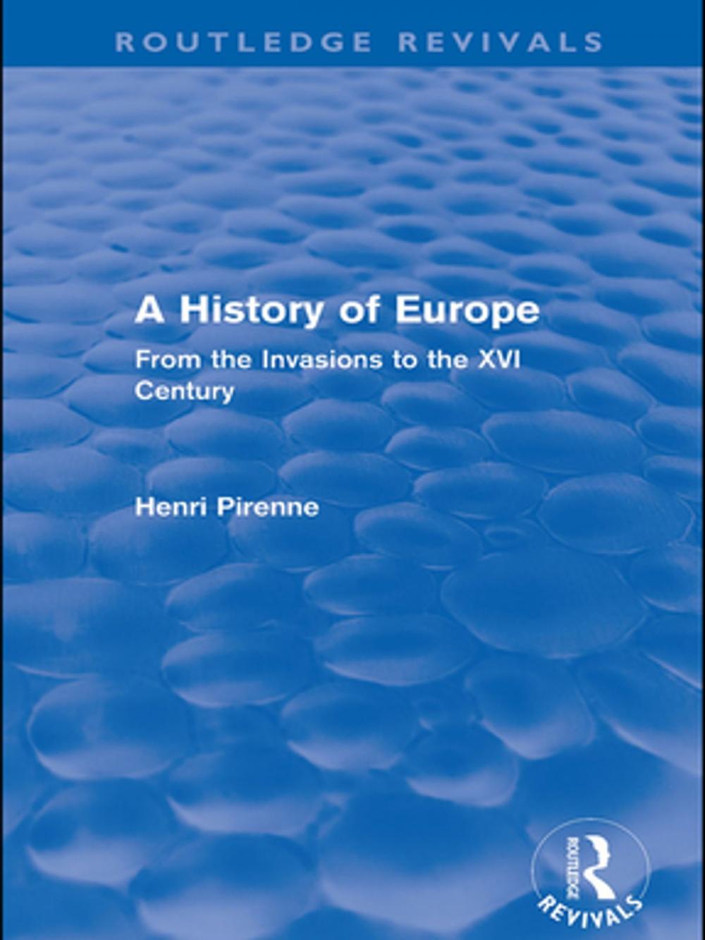 Big bigCover of A History of Europe (Routledge Revivals)