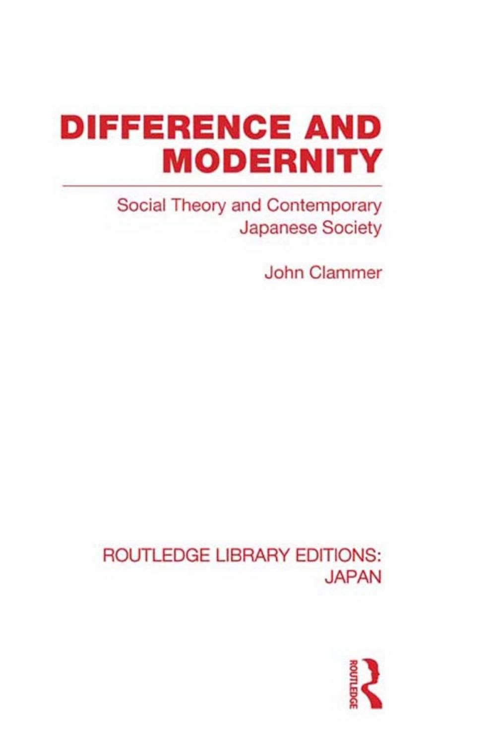 Big bigCover of Difference and Modernity