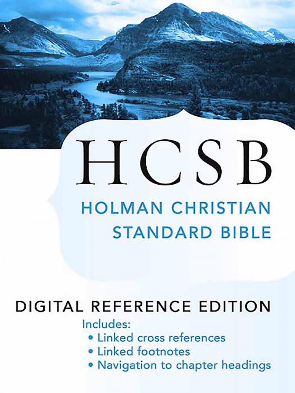 Big bigCover of The Holy Bible: HCSB Digital Reference Edition