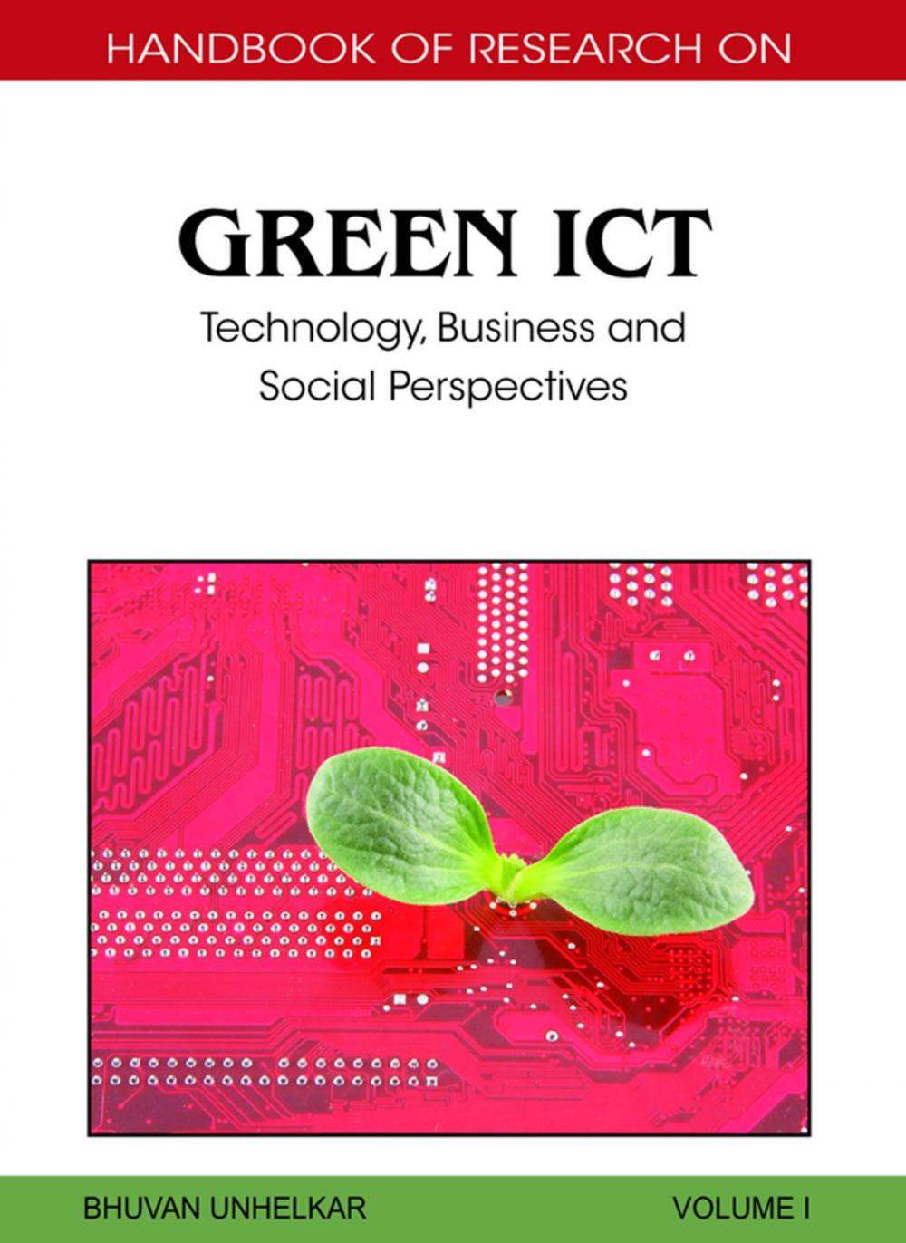 Big bigCover of Handbook of Research on Green ICT