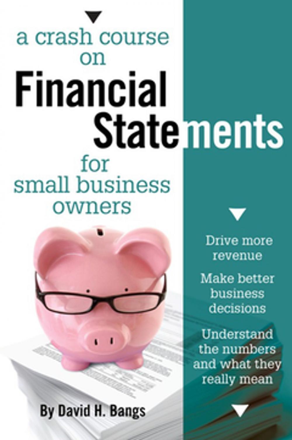 Big bigCover of A Crash Course on Financial Statements