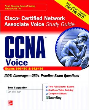 Cover of the book CCNA Cisco Certified Network Associate Voice Study Guide (Exams 640-460 & 642-436) by Lance Hayden