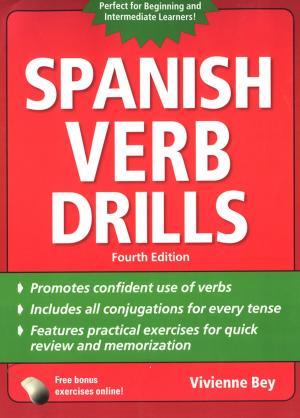 Book cover of Spanish Verb Drills, Fourth Edition