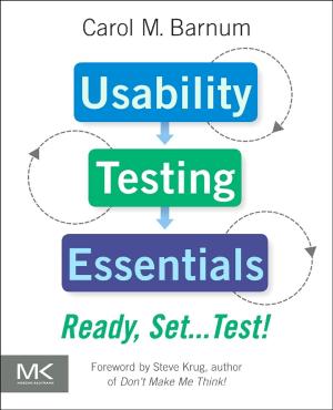 Cover of the book Usability Testing Essentials by Sarah E O'Connor