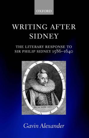 Cover of the book Writing after Sidney by John Pemble