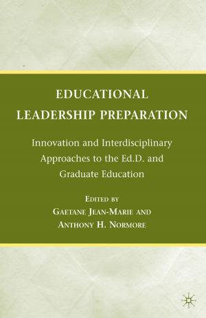 Cover of the book Educational Leadership Preparation by Janette-Susan Bailey