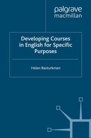 Cover of the book Developing Courses in English for Specific Purposes by S. Leach