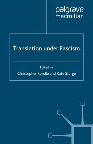 Cover of the book Translation Under Fascism by G. Lichtner