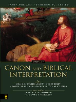 Cover of the book Canon and Biblical Interpretation by Zondervan