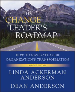 Book cover of The Change Leader's Roadmap