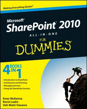 Cover of the book SharePoint 2010 All-in-One For Dummies by Katie Walsh
