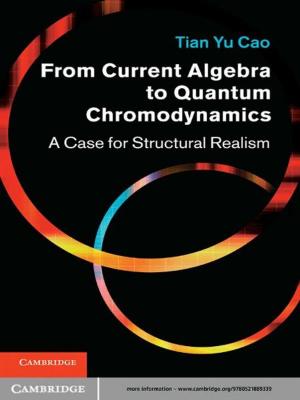 Cover of the book From Current Algebra to Quantum Chromodynamics by 