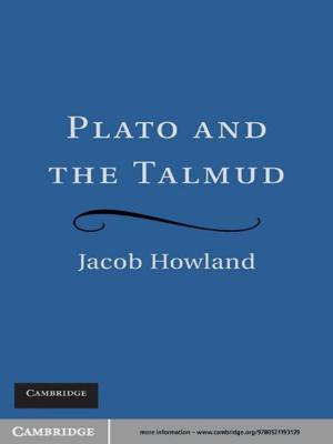 Cover of the book Plato and the Talmud by Frances Bowen