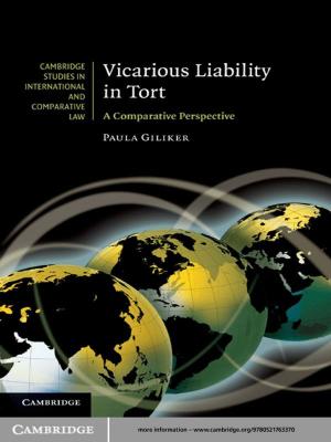 Cover of the book Vicarious Liability in Tort by Mark L. Reed