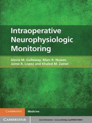 Cover of the book Intraoperative Neurophysiologic Monitoring by Supriyo Datta