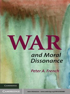 Book cover of War and Moral Dissonance