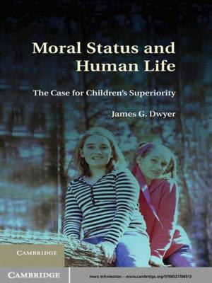 Book cover of Moral Status and Human Life