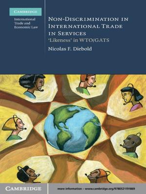 Cover of the book Non-Discrimination in International Trade in Services by 