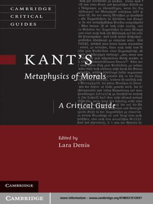 Cover of the book Kant's Metaphysics of Morals by Graham Greenleaf, David Lindsay