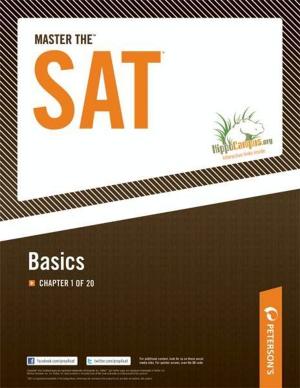 bigCover of the book Master the SAT Basics: Chapter 1 of 20 by 