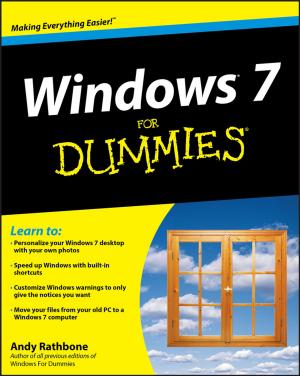 Cover of Windows 7 For Dummies, Enhanced Edition