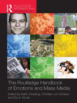 Cover of the book The Routledge Handbook of Emotions and Mass Media by Gyozo Molnar, John Kelly