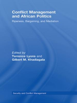 Cover of the book Conflict Management and African Politics by Glenda Cantrell, Daniel Wheatcroft