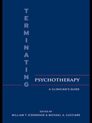 Cover of the book Terminating Psychotherapy by Edward P. St. John, Nathan Daun-Barnett, Karen M. Moronski-Chapman