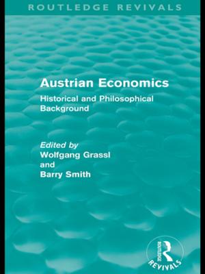 Cover of the book Austrian Economics (Routledge Revivals) by Jon Lang, Nancy Marshall