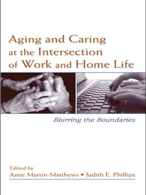 bigCover of the book Aging and Caring at the Intersection of Work and Home Life by 