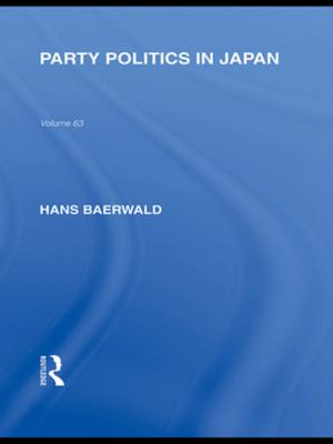 Cover of the book Party Politics in Japan by Marc Slors