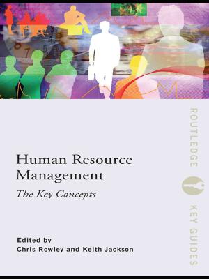 Cover of the book Human Resource Management: The Key Concepts by Helge S. Kragh